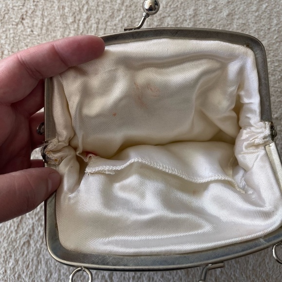 Vintage 1950s Sequin Beaded Clutch - Picture 13 of 14